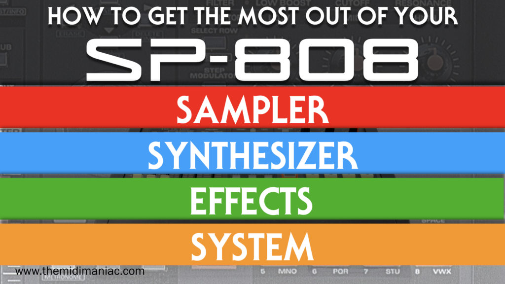 SP-808 Tutorials Color Codes